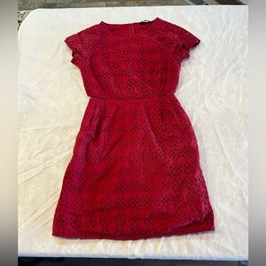 Madewell Red Midi Dress